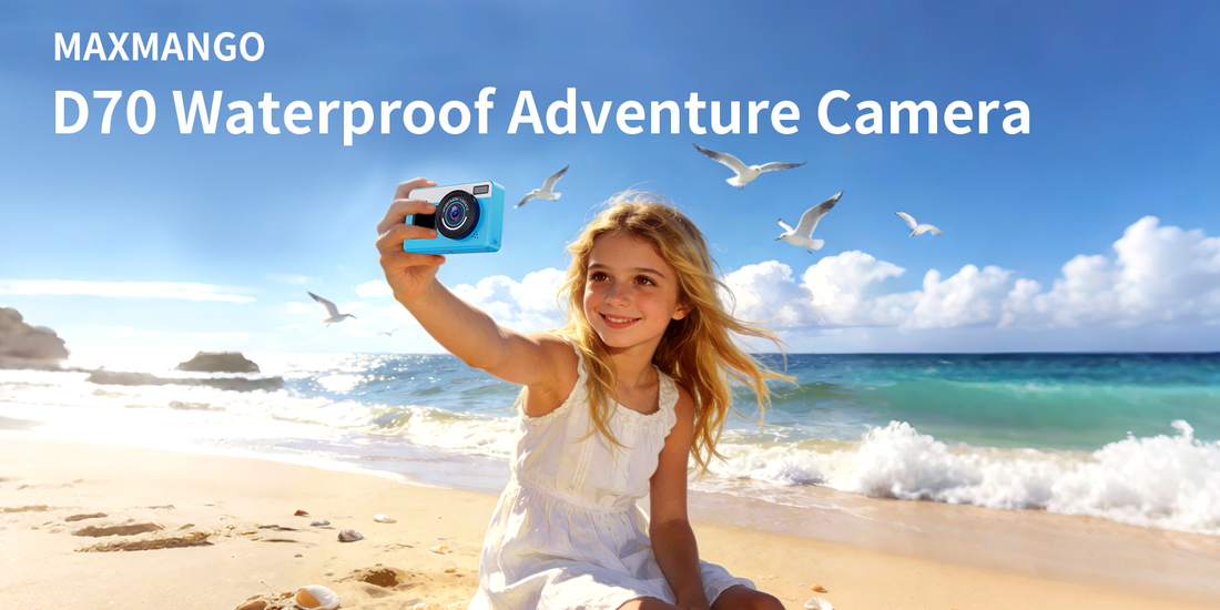 MAXMANGO 4K Waterproof Camera