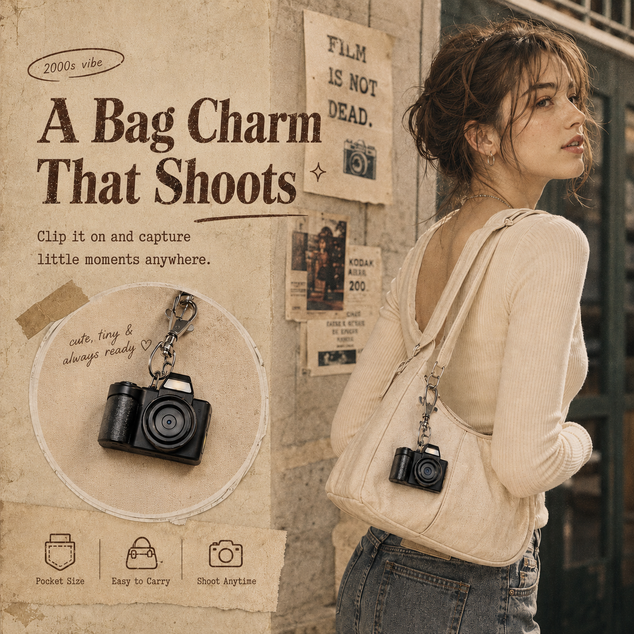 Maxmango MC7 Mini Retro Camera