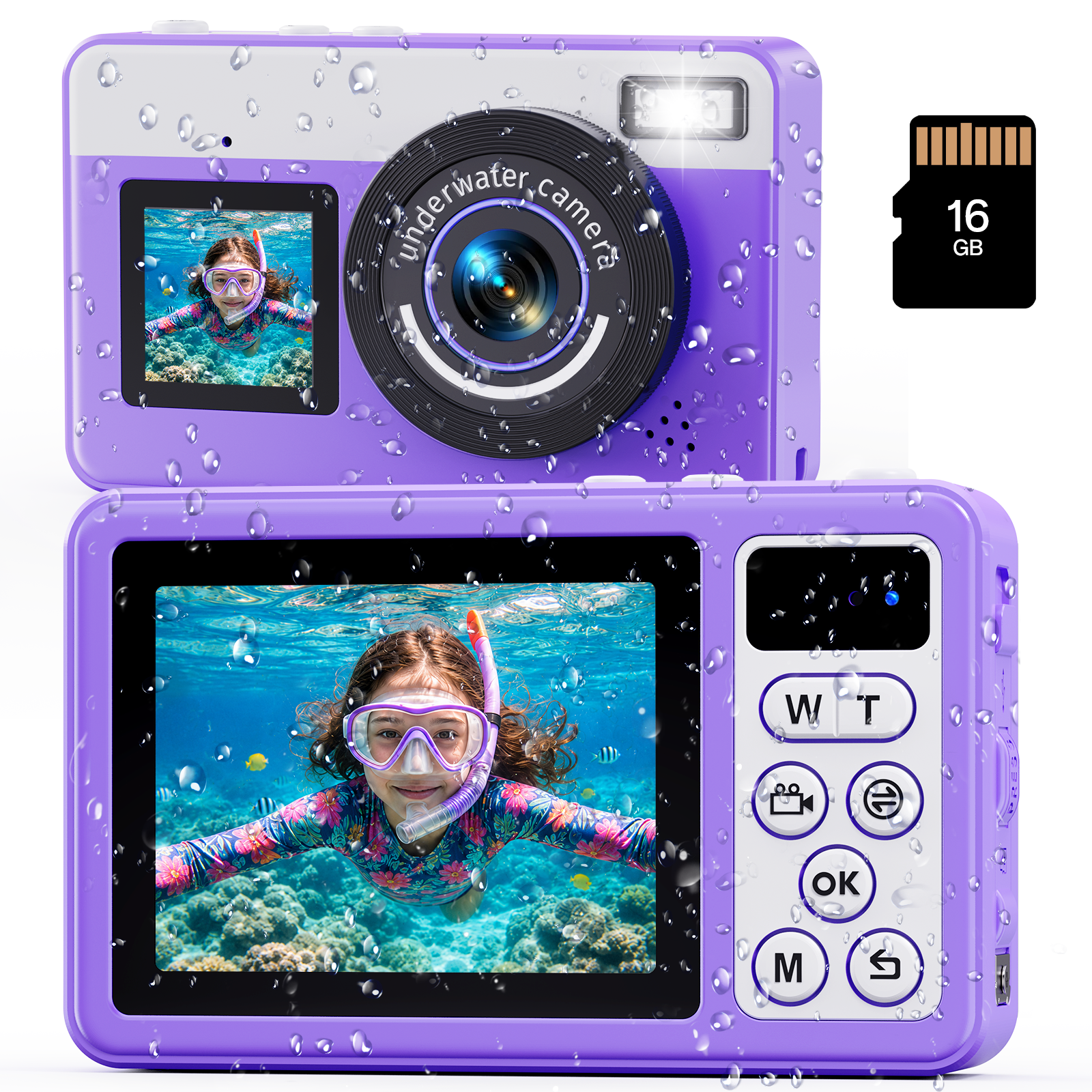 Maxmango D70 Waterproof Camera