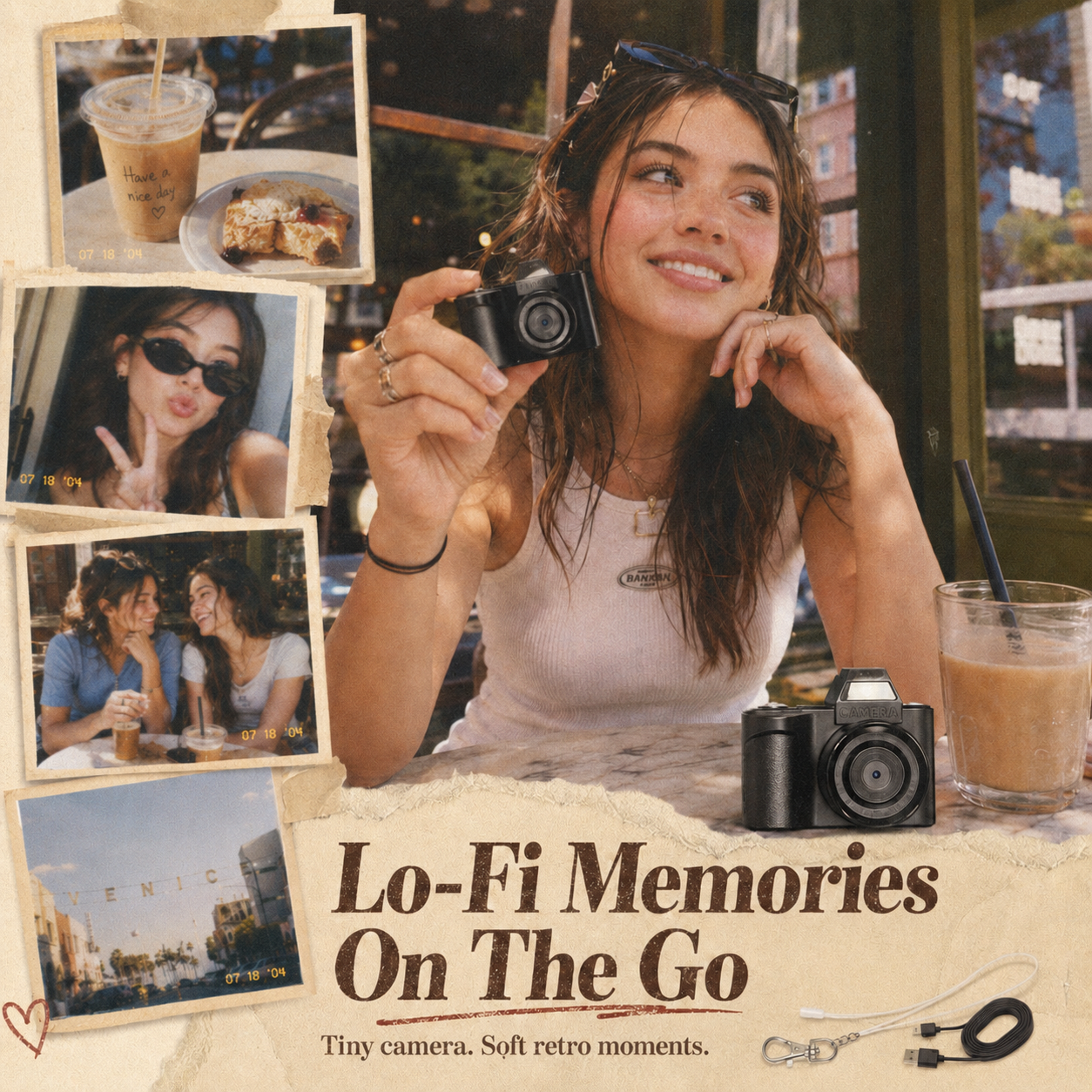 Maxmango MC7 Mini Retro Camera