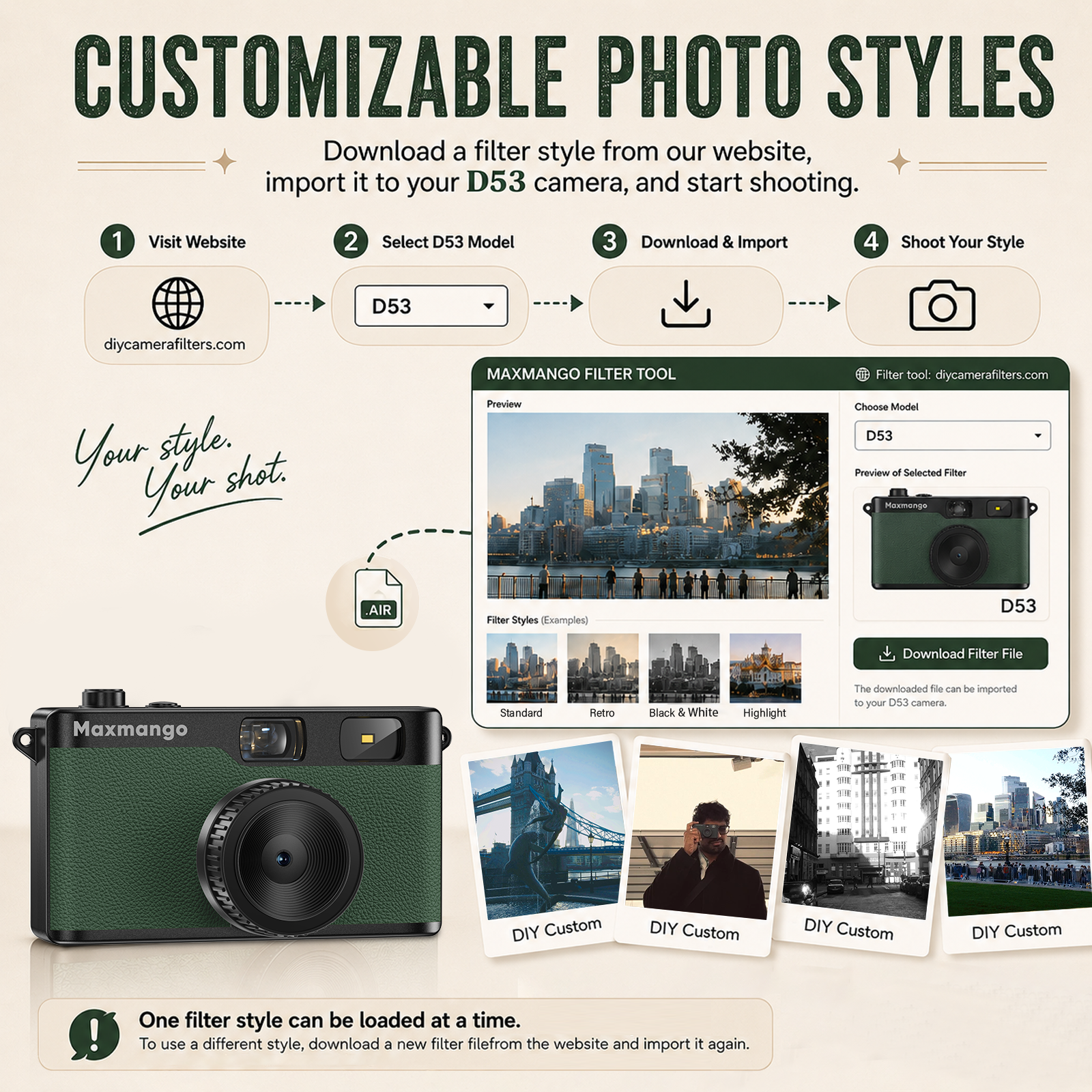 Maxmango D53 Camera
