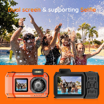 Maxmango D50 8K Underwater Digital Camera Dual-Screen Waterproof Camera