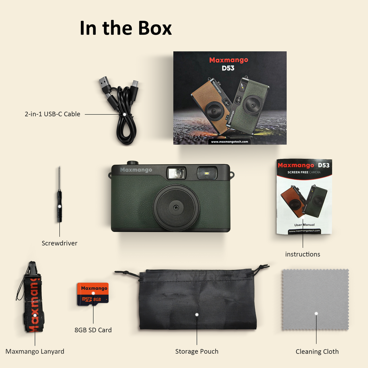 Maxmango D53 Camera