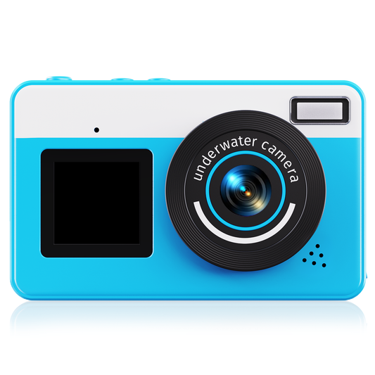 Maxmango 4K Underwater Digital Camera 48MP Dual-Screen Waterproof Camera