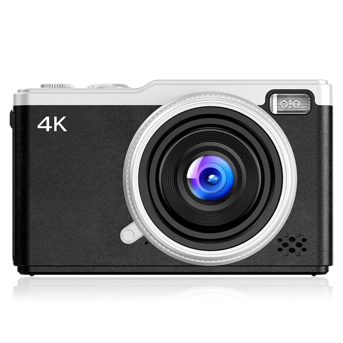 MaxMango 64MP Digital Camera with 180° Flip Screen Vlogging Camera