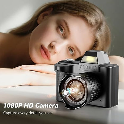 Maxmango Mini Retro Keychain Camera 1080P HD