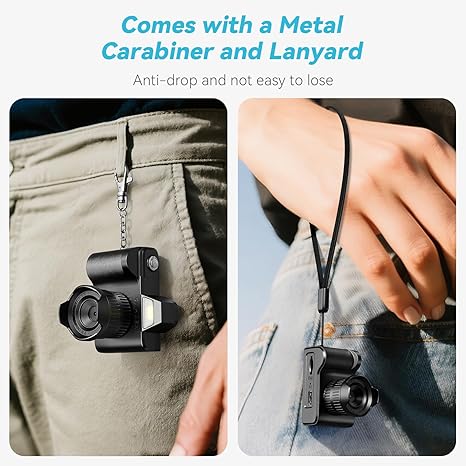 Maxmango Mini Retro Keychain Camera 1080P HD