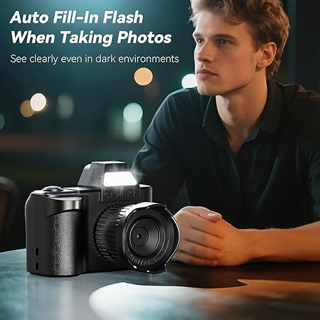 Maxmango Mini Retro Keychain Camera 1080P HD