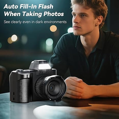 Maxmango Mini Retro Keychain Camera 1080P HD