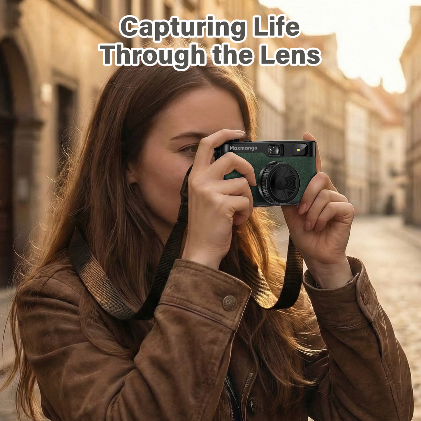 Maxmango D53 Retro Screenless Digital Camera