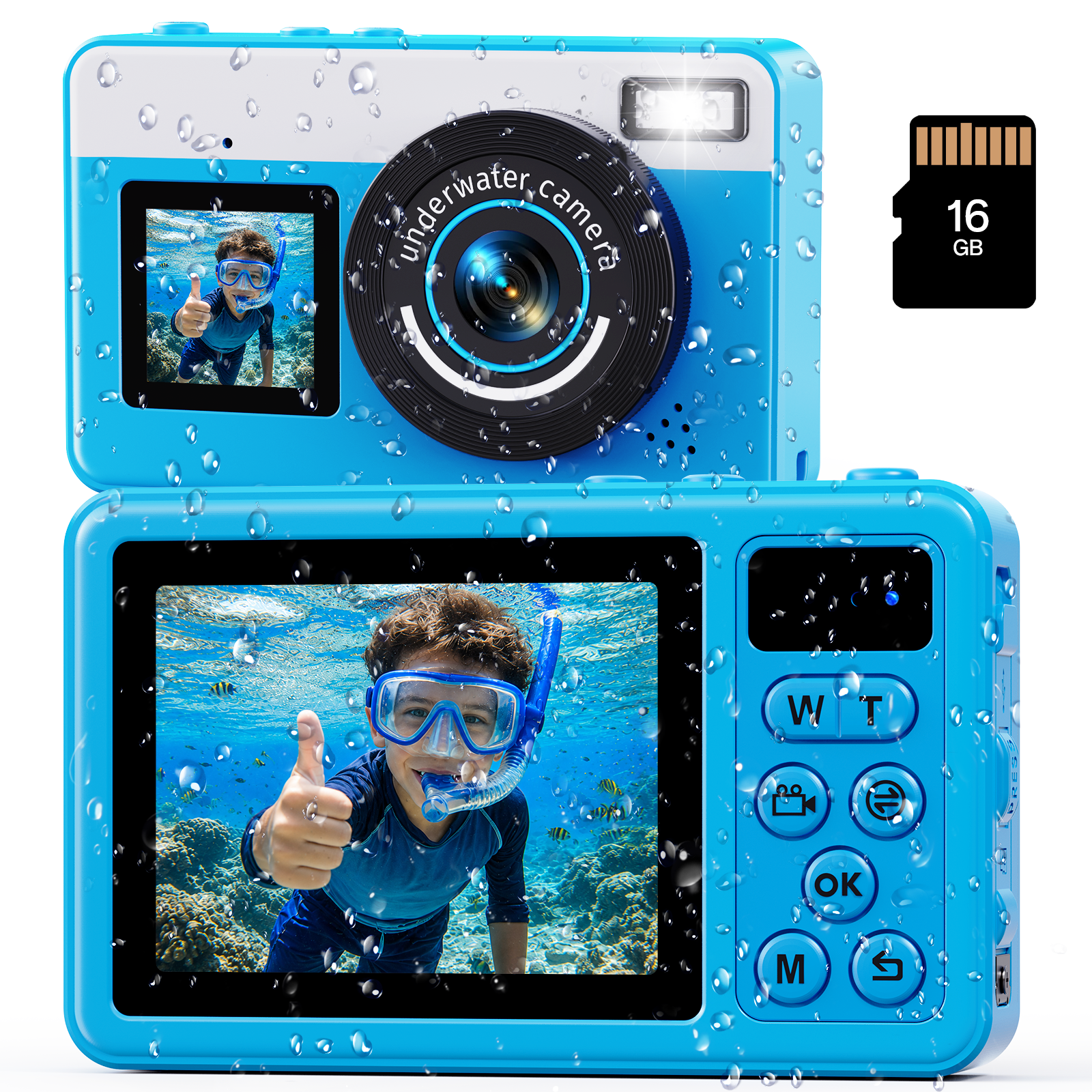 Maxmango D70 Waterproof Camera